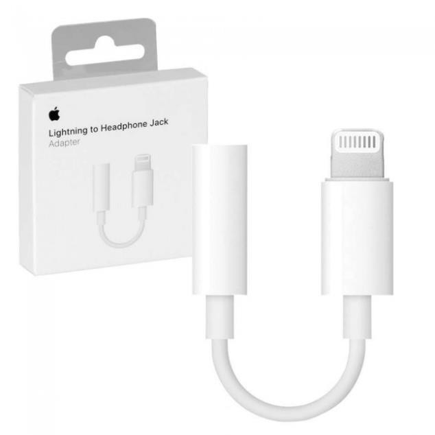 Jack cáp chuyển đổi tai nghe iphone chính hãng Lightning to 3.5mm hỗ trợ mic tech store