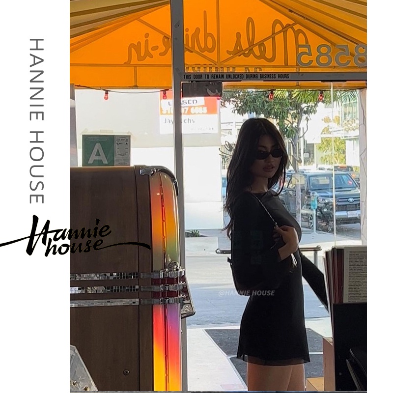 Đầm Dài Tay Hở Lưng Hai Lớp Xinh Xắn Dành Cho Nữ