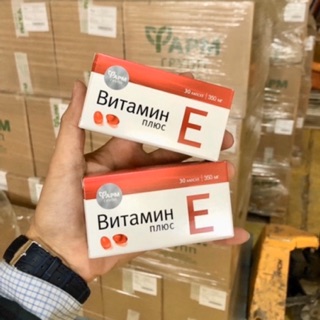 Vitamin E đỏ của Nga 350mg vĩ 30v