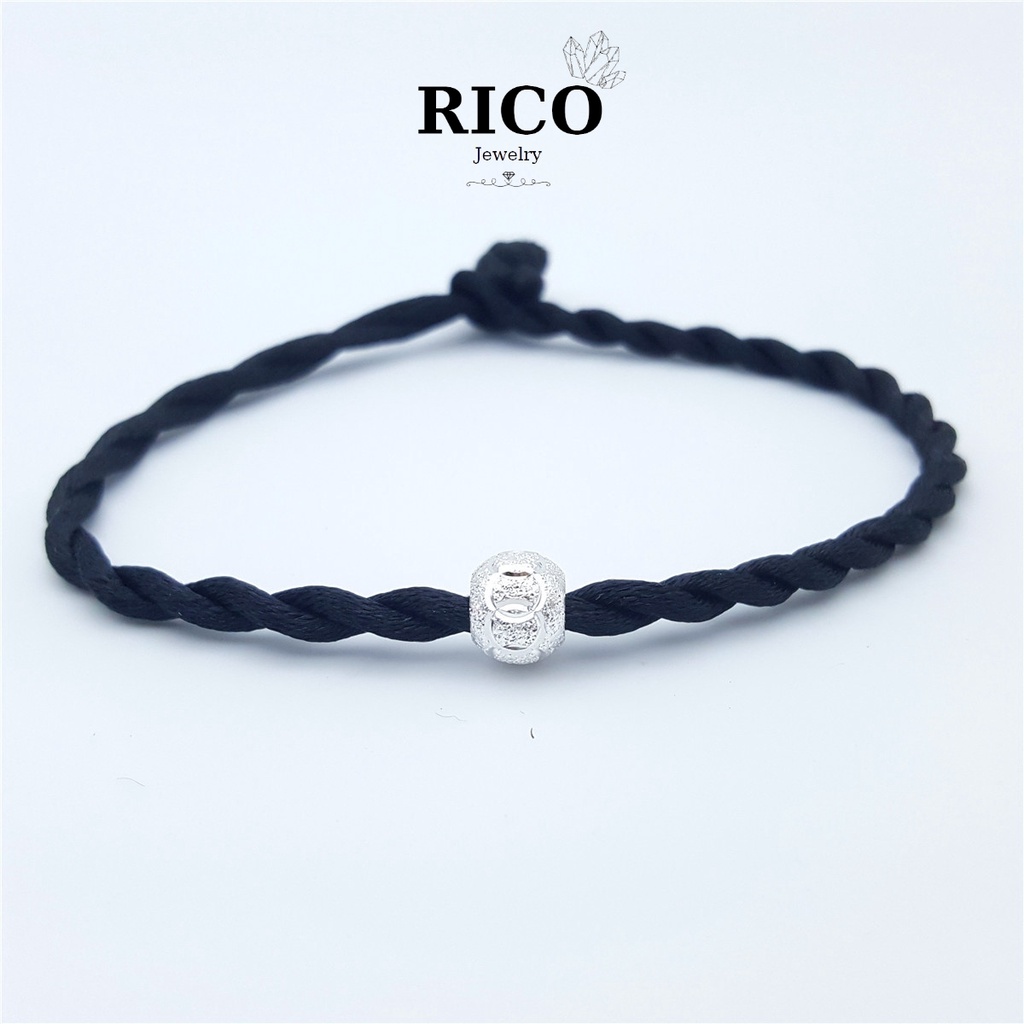 Vòng tay Chỉ đỏ may mắn mix bi bạc, bi vàng, Tỳ hưu thu hút Tài lộc May mắn - Phong Thủy RICO | BigBuy360 - bigbuy360.vn