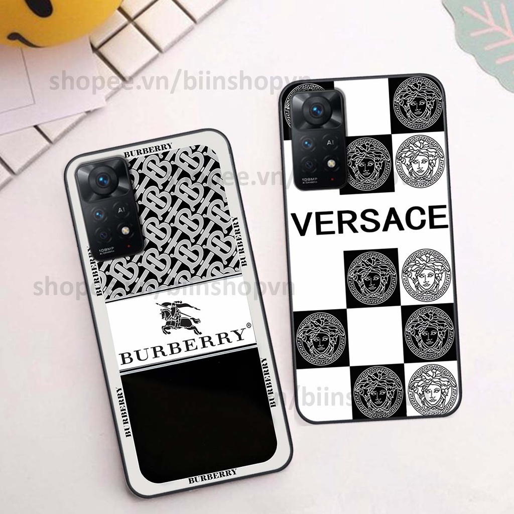 Ốp Xiaomi Redmi Note 11 4G / Note 11S / Note 11 Pro 5G in hình các thương hiệu nổi tiếng siêu đẹp, thời trang cá tính