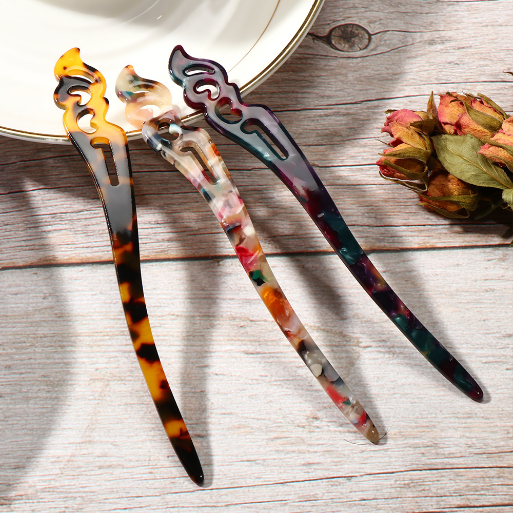 Kẹp Tóc Thiết Kế Đơn Giản Phong Cách Vintage Cho Nữ