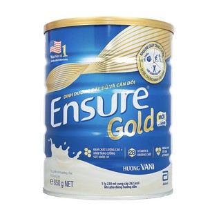 Sữa Bột Ensure Gold Hương Vani 850g