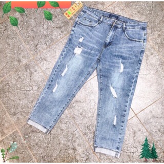 Jean form 9 tấc rách Bigsize