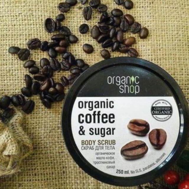 Tẩy da chết Body Organic Shop - Nga