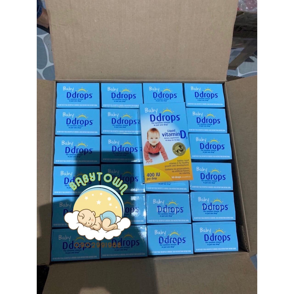 VITAMIN DROPS D3 90 GIỌT MỸ
