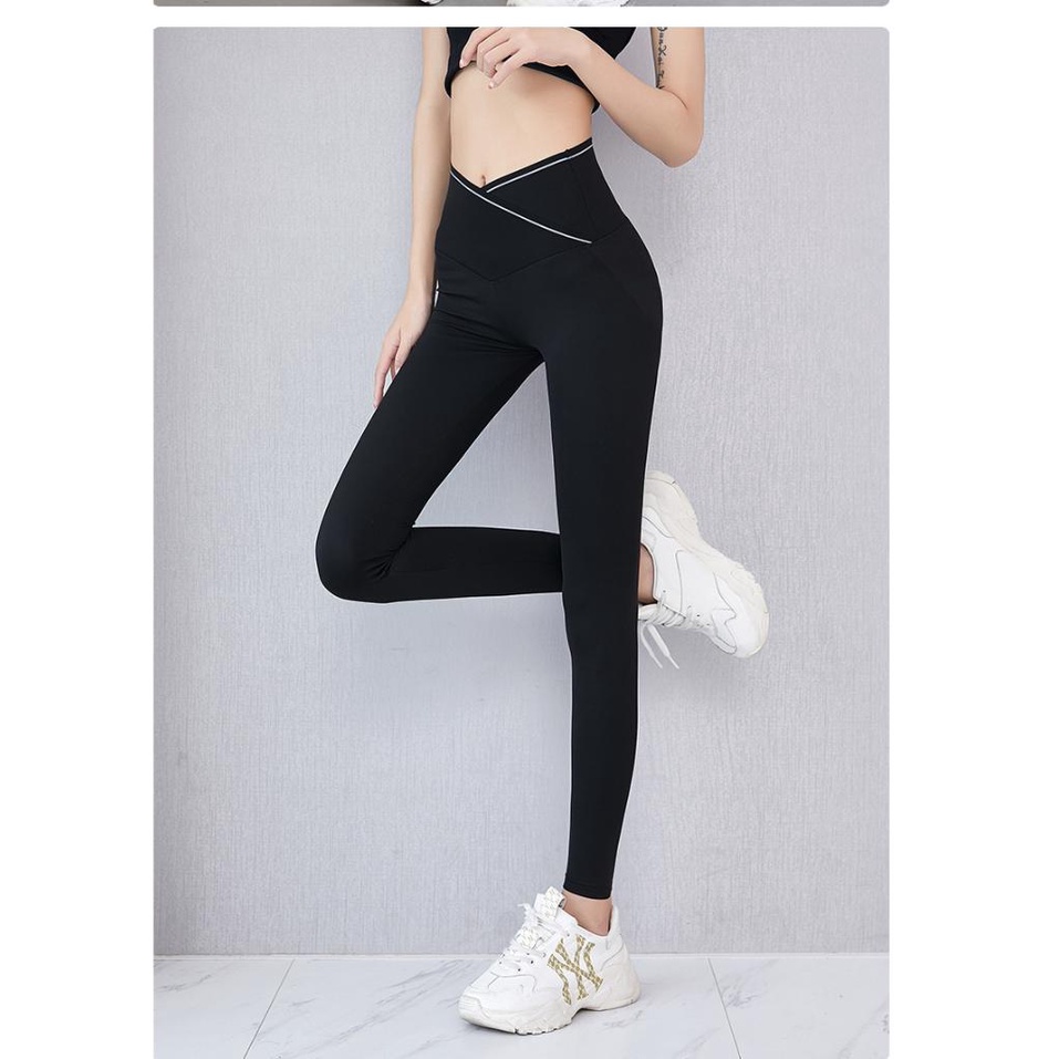 Quần Legging đẩy mông làm gọn chân che khuyết điểm ôm bụng Hot Trend của năm