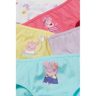 set 7 quần chip bé gái HM xuất