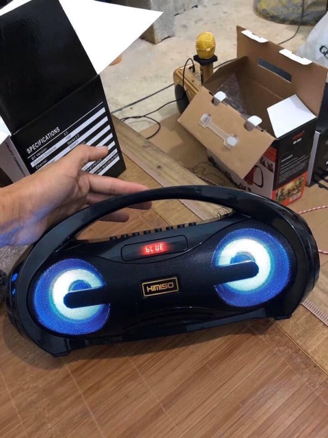 Combo bộ mic + loa Bluetooth hát karaoke