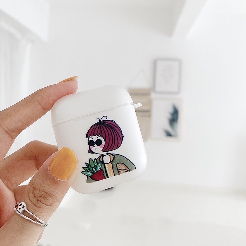 Case Airpod 1/2/pro Trơn Cặp Đôi