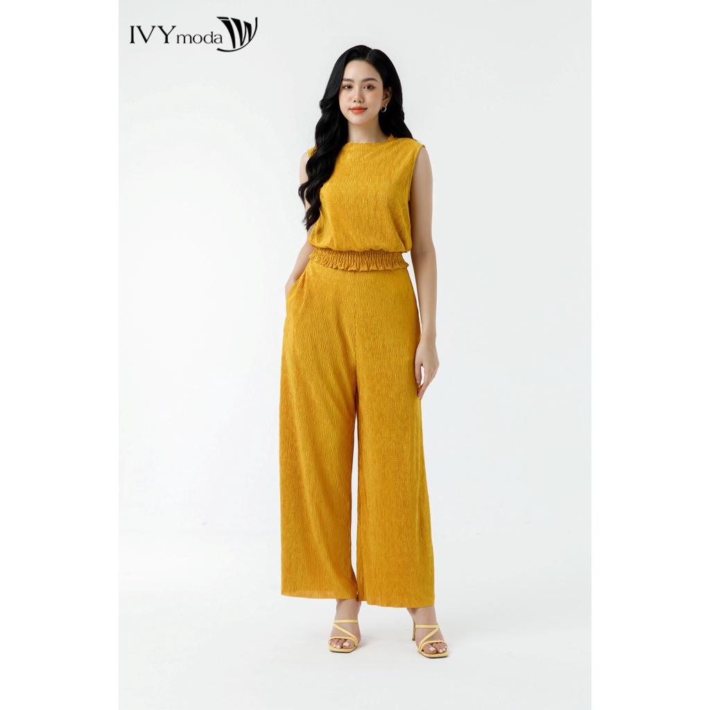 Bộ lụa dập vân nữ IVY moda MS 15B9317