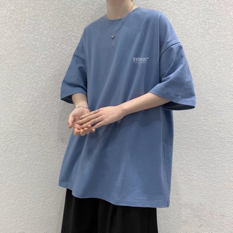 Áo thun tay lỡ , áo phông studio1996 unisex chất cotton form rộng in hình ys bé
