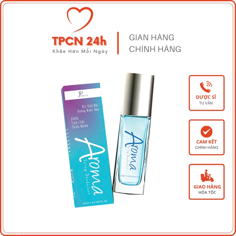 Xịt Khử Mùi Aroma dành cho Nam và Nữ