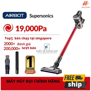 Máy hút bụi cầm tay không dây airbot supersonics gia đình pin sạc rời mini may hut bui giường đệm nệm xe hơi ô tô