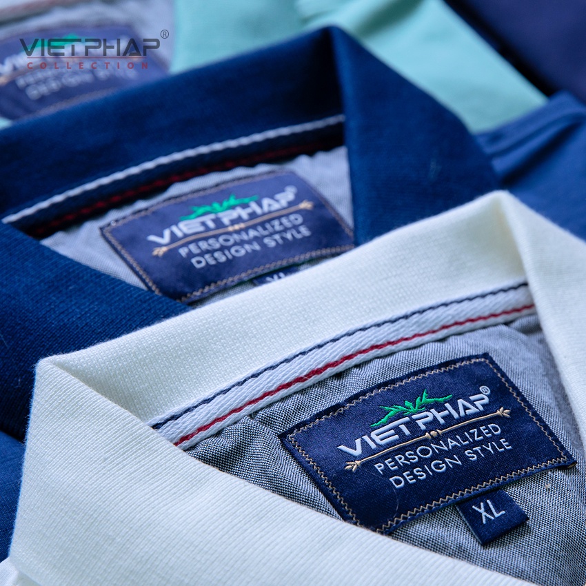 Áo Thun Polo Nam Tay Ngắn Cây Dù Cao Cấp 99901 Việt Pháp. Vải Cotton Lạnh Thấm Hút Mồ Hôi, Siêu Mát