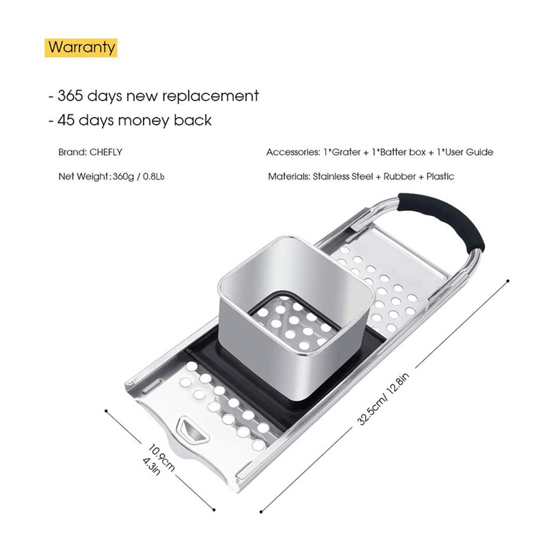 Dụng Cụ Làm Mì Sợi Bằng Thép Không Gỉ Với Tay Cầm Cao Su Thoải Mái