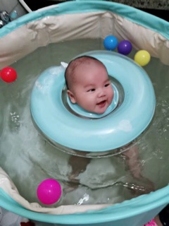 Bể bơi thành cao gấp gọn