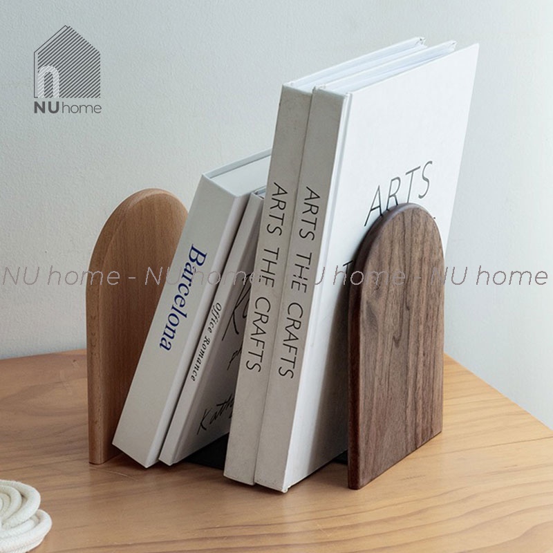 nuhome.vn | Giá chặn sách - Buko, giá chặn sách bằng gỗ thiết kế sang trọng đẹp mắt và tiện dụng