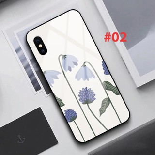 Ốp lưng kính Samsung Galaxy Note 8 Note 9 Note 10 Note 10 Plus in hình HOA