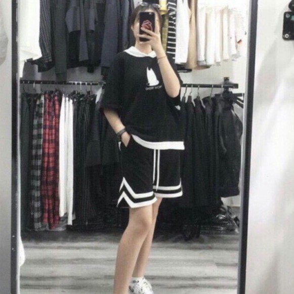 FREESHIP Quần short unisex bóng chày chữ V nam nữ đẹp | BigBuy360 - bigbuy360.vn