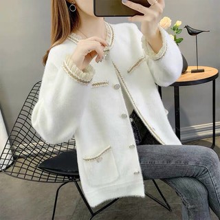 ÁO KHOÁC LÔNG CỔ REN TIỂU THƯ