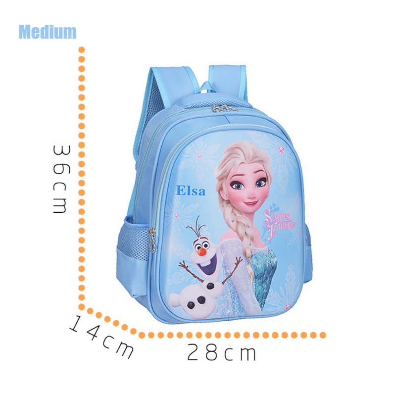 Disney Balo Đi Học In Hình Công Chúa Elsa Anna Trong Phim Frozen 2 Cho Bé Mẫu Giáo