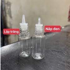Lọ nhựa chiết mực xăm 10ml , chiết mỹ phẩm du lịch
