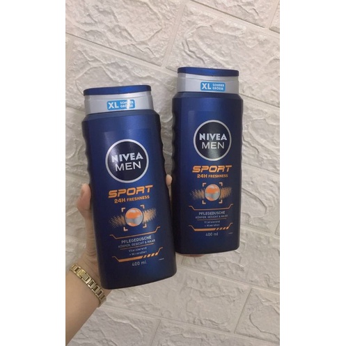 🌀🌀🌀🇩🇪Sữa Tắm NIVEA MEN 400ml nội địa Đức🌀🌀🌀