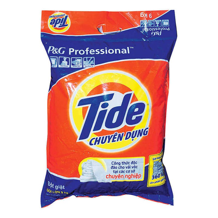 Bột giặt Tide Chuyên dụng 9kg Siêu tiết kiệm