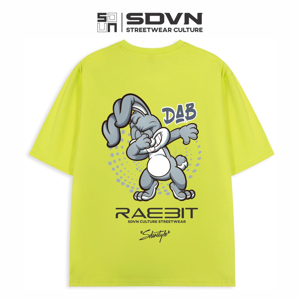 Áo Thun Unisex Nam Nữ SDVN Dab Rabbit