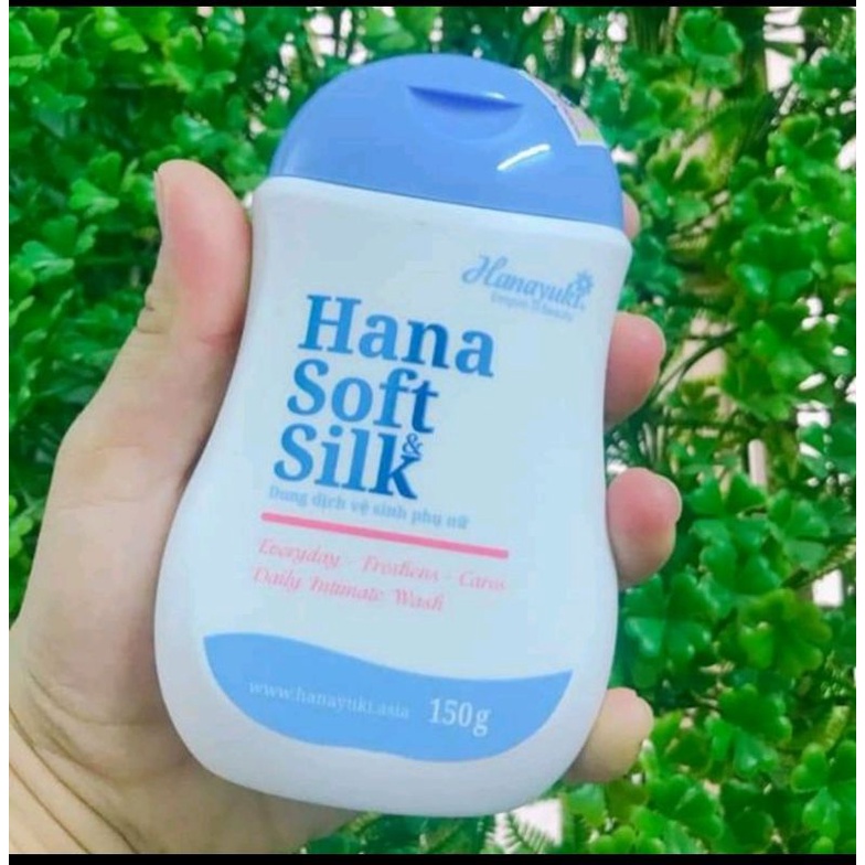 Dung Dịch Vệ Sinh Hanayuki VB Soft &amp; Silk 150gr