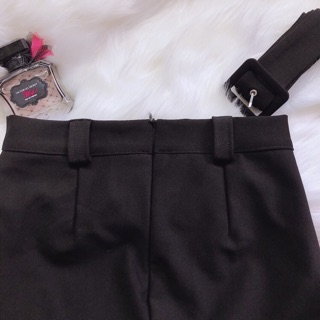 CHÂN VÁY BÚT CHÌ KÈM BELT