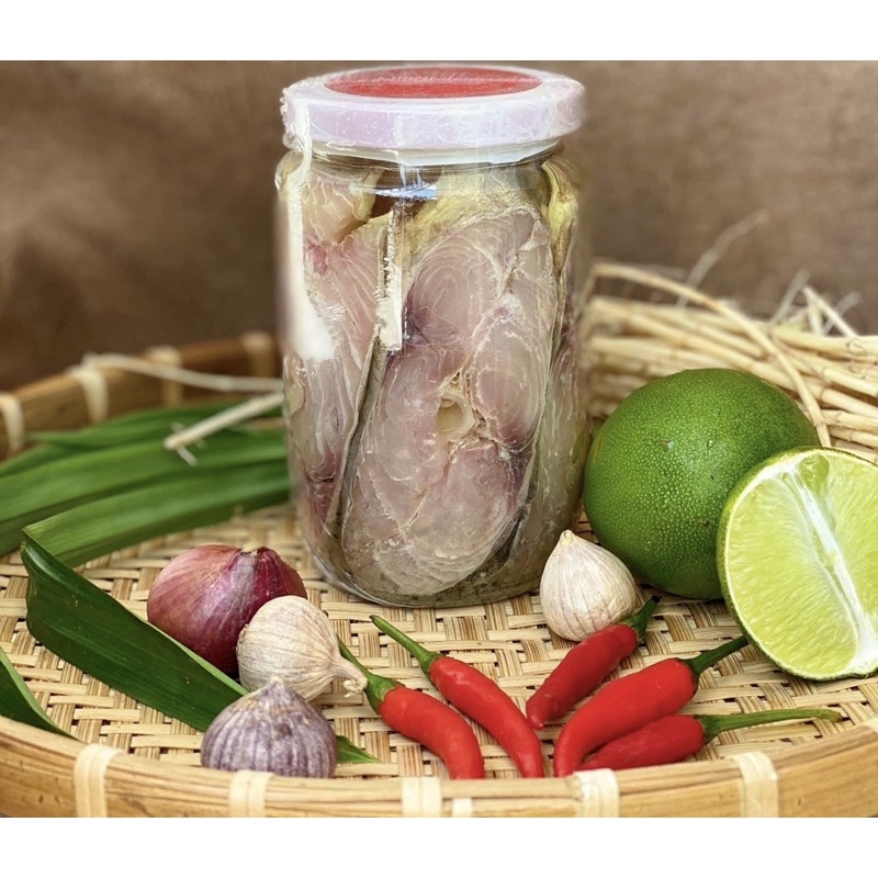 Mắm cá thu hủ thủy tinh 500gr hiệu Bà Giáo Khỏe | BigBuy360 - bigbuy360.vn