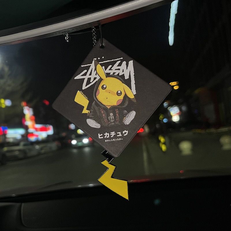 Dây Treo Trang Trí Xe Hơi Hình Pikachu / Dragon Ball / R star