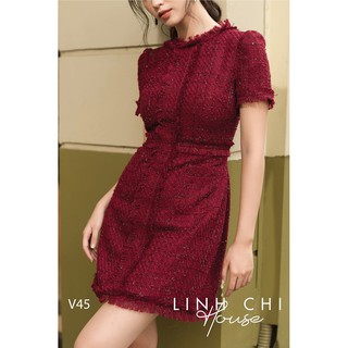 Váy Tweed chữ A
