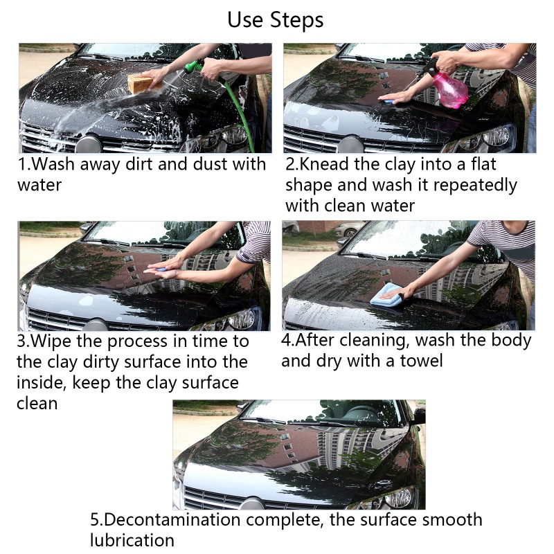 Đất Sét Ma Thuật Làm Sạch Xe Hơi 100g