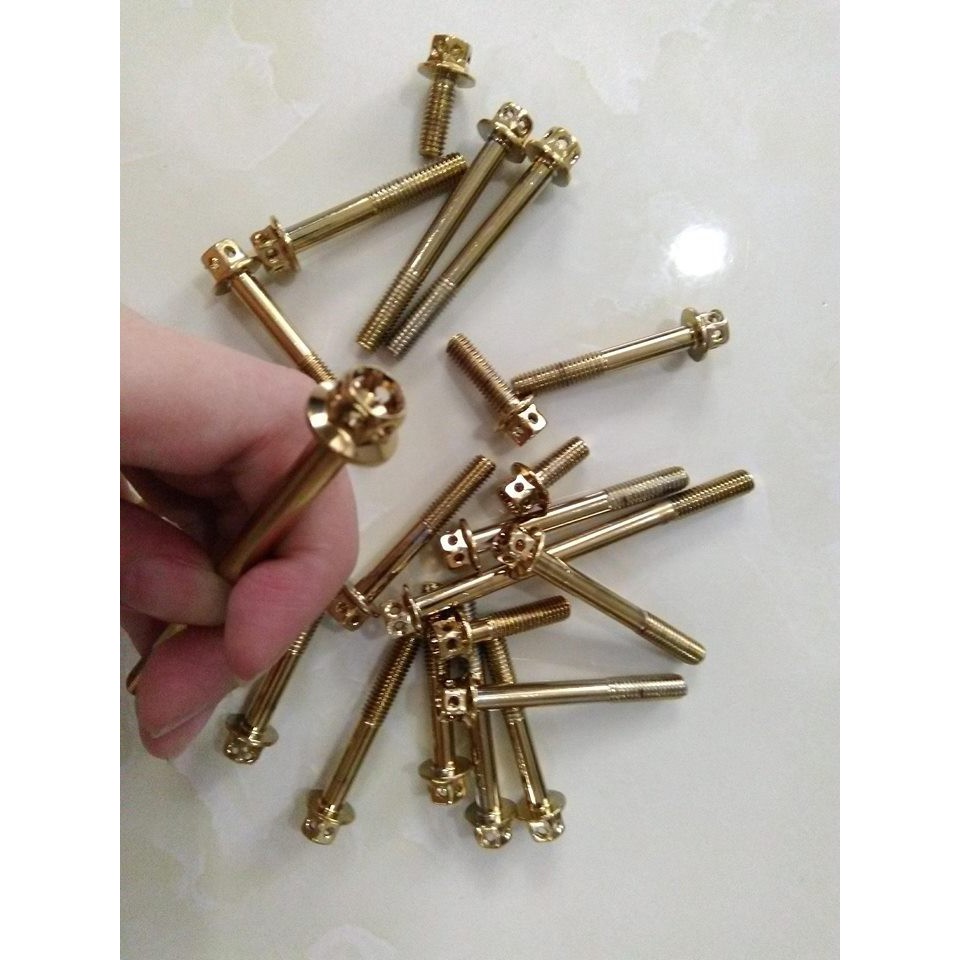 Ốc lốc máy winner vàng hình vương miệng