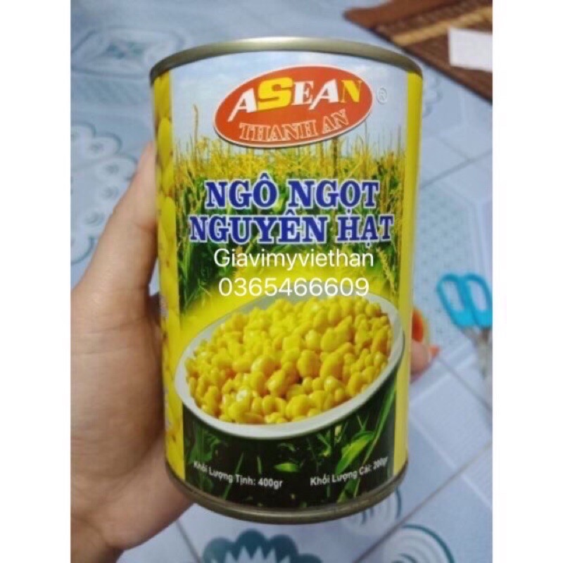 Ngô Ngọt Non Nguyên Hạt Aisian 200g