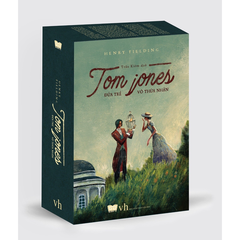 Hộp sách - Tom Jones Đứa trẻ vô thừa nhận T1&2