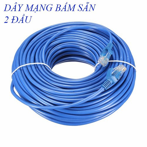 [Kho Phụ Kiện] Dây mạng Cat 6E bấm sẵn hai đầu cos