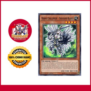 [EN-JP][Thẻ Bài Yugioh Chính Hãng] Heroic Challenger - Thousand Blades