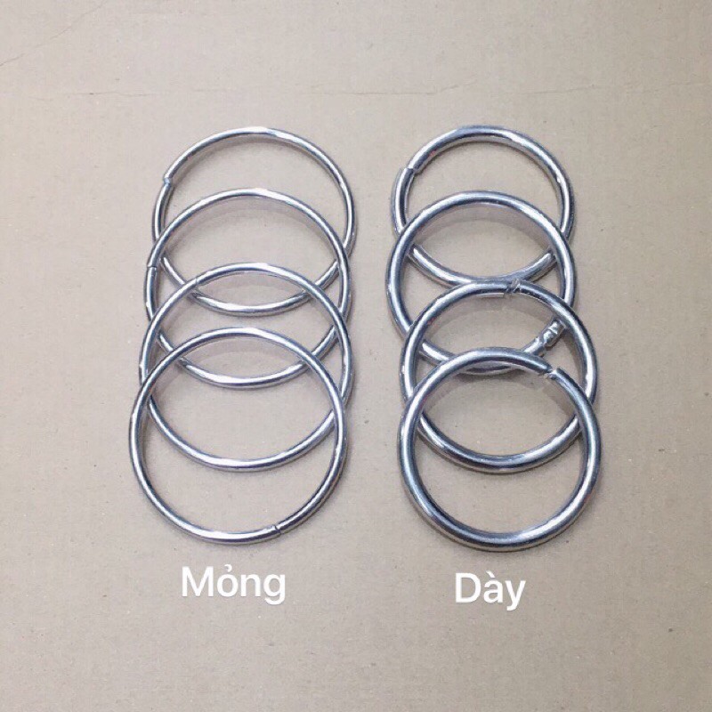 khoen tròn inox ( bịch 50 cái )