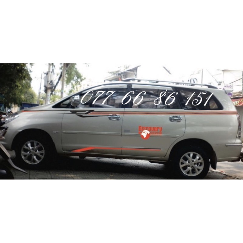 Tem Dán Sườn Xe Innova