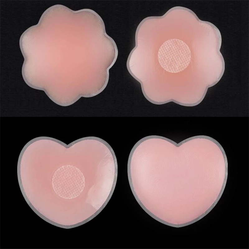Miếng Dán Ngực Bằng Silicone Tự Dính Vô Hình Tiện Dụng