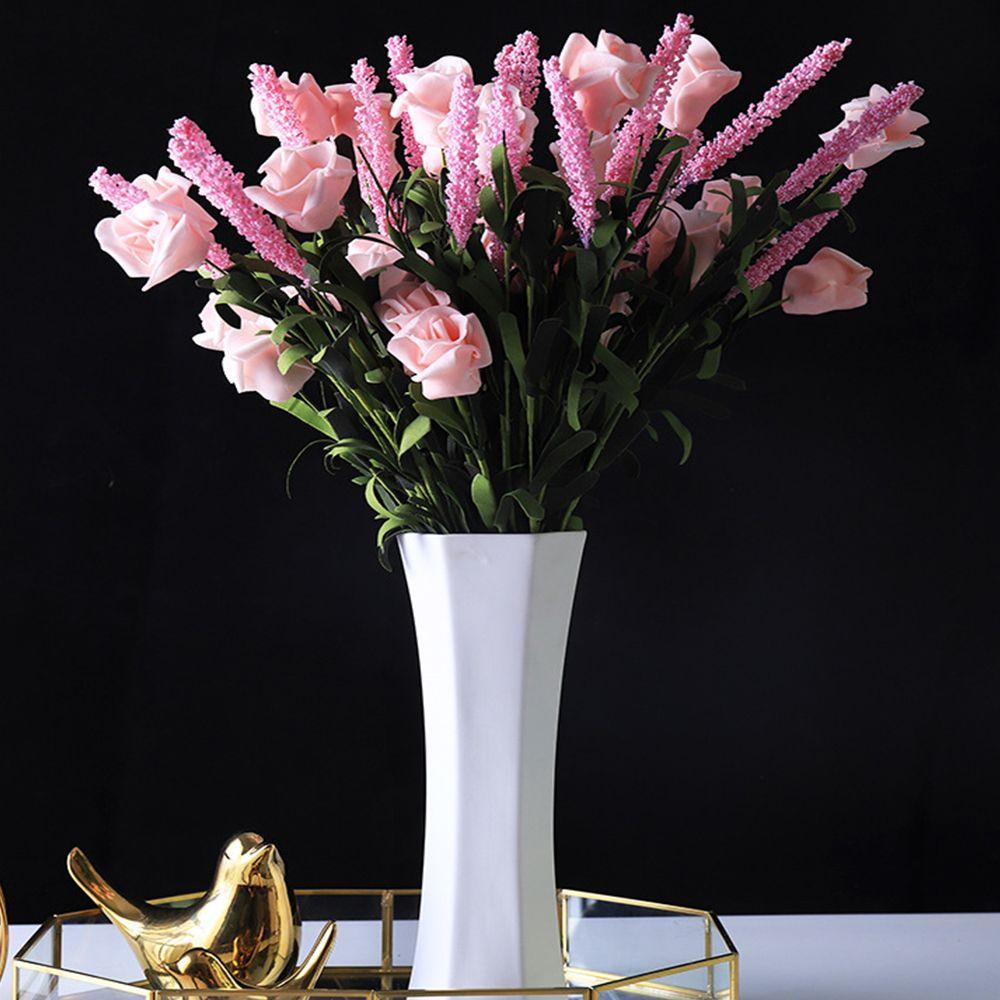 KUNHEV Hoa Mẫu Đơn Giả Trang Trí Nội Thất Đẹp Mắt