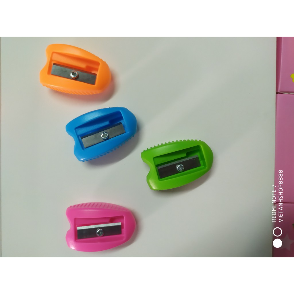 Gọt bút chì, chuốt chì gỗ nhiều màu Mini Cenvava 0801