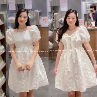 Váy babydoll xốp Heri tiểu thư