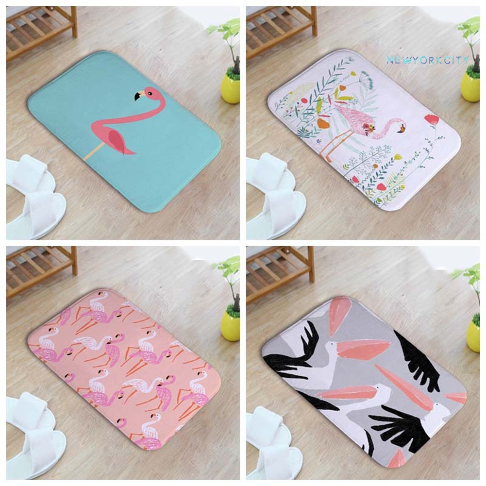 Thảm Chùi Chân Chống Trượt In Họa Tiết Độc Đáo Trang Trí Nhà Cửa