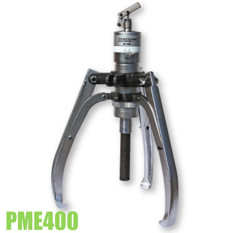 Cảo thủy lực 3 chấu 4 tấn tự định tâm độ mở ngàm 315mm - Powerram PME400
