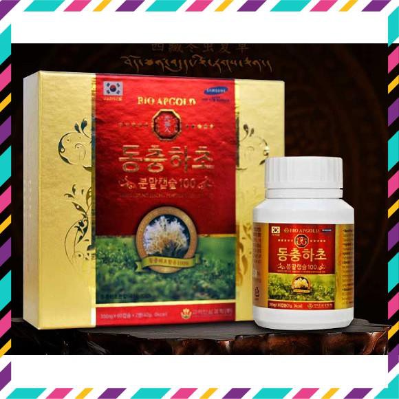 Viên đông trùng hạ thảo Bio Hàn Quốc Hộp 2 lọ 120 viên | BigBuy360 - bigbuy360.vn